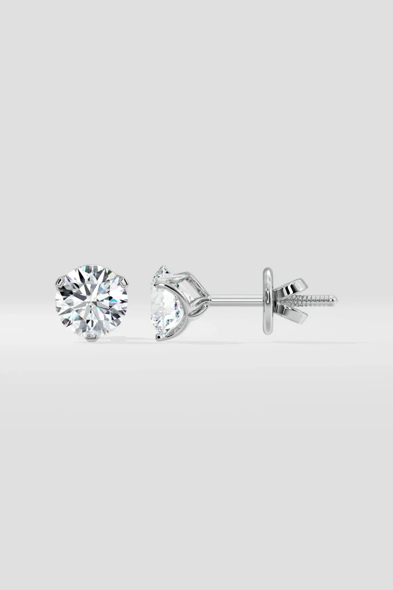 8.8 Carat Total Weight Round Studs