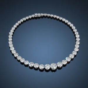 70 carat round tennis riveria 5-0.7 carats D-F vvs-Vs