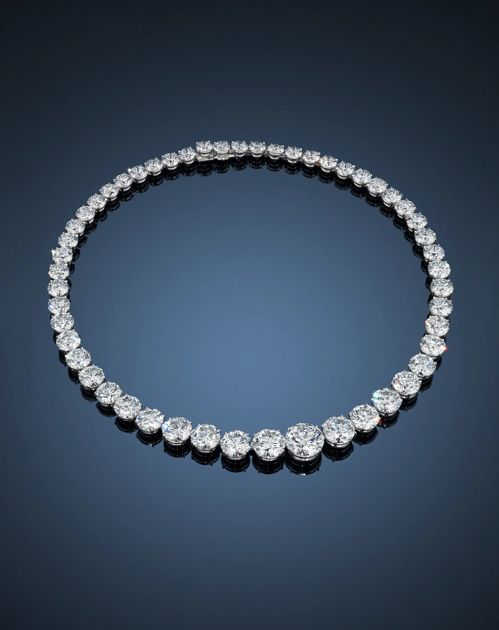 70 carat round tennis riveria 5-0.7 carats D-F vvs-Vs