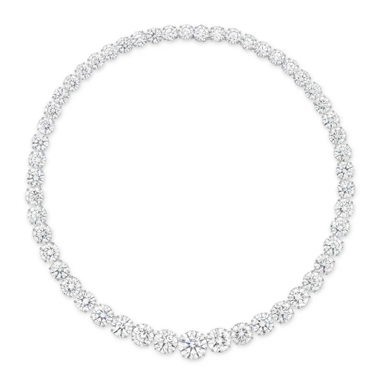 80 carats EXQUISITE DIAMOND RIVIÈRE
